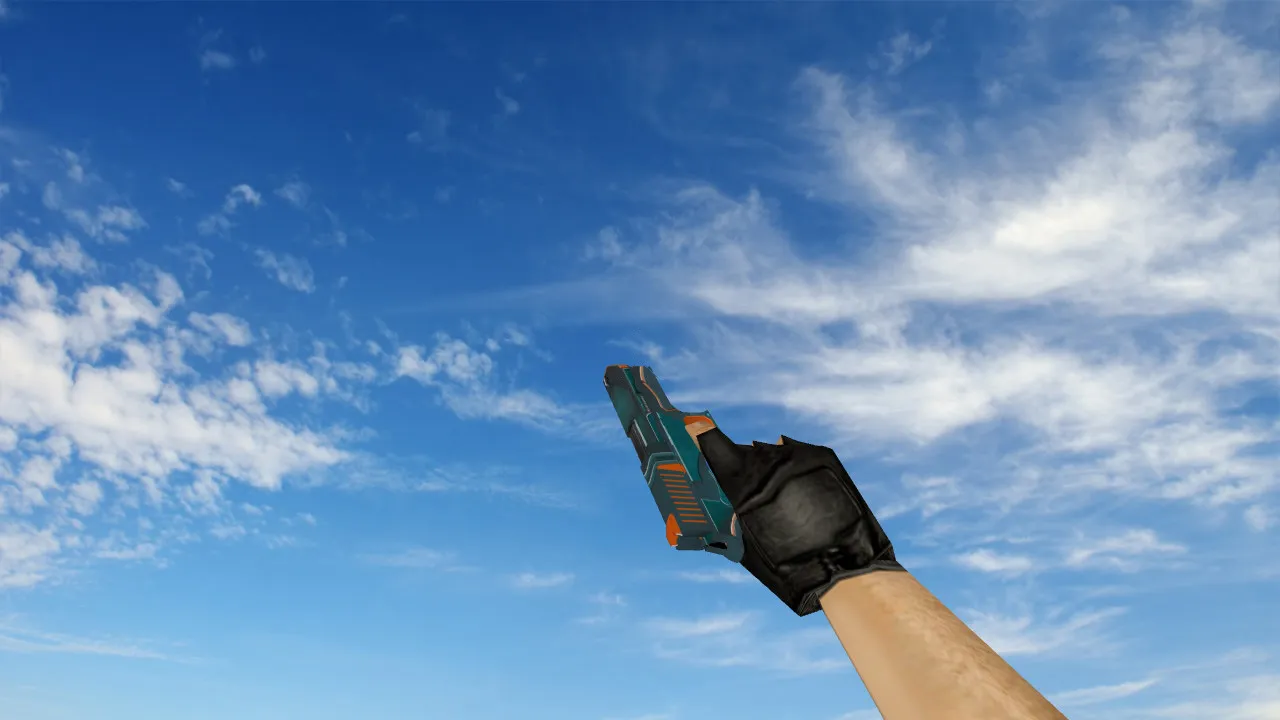 Скриншот Модель P250 Aquaique для CS 1.6 - Оружие с уникальным дизайном