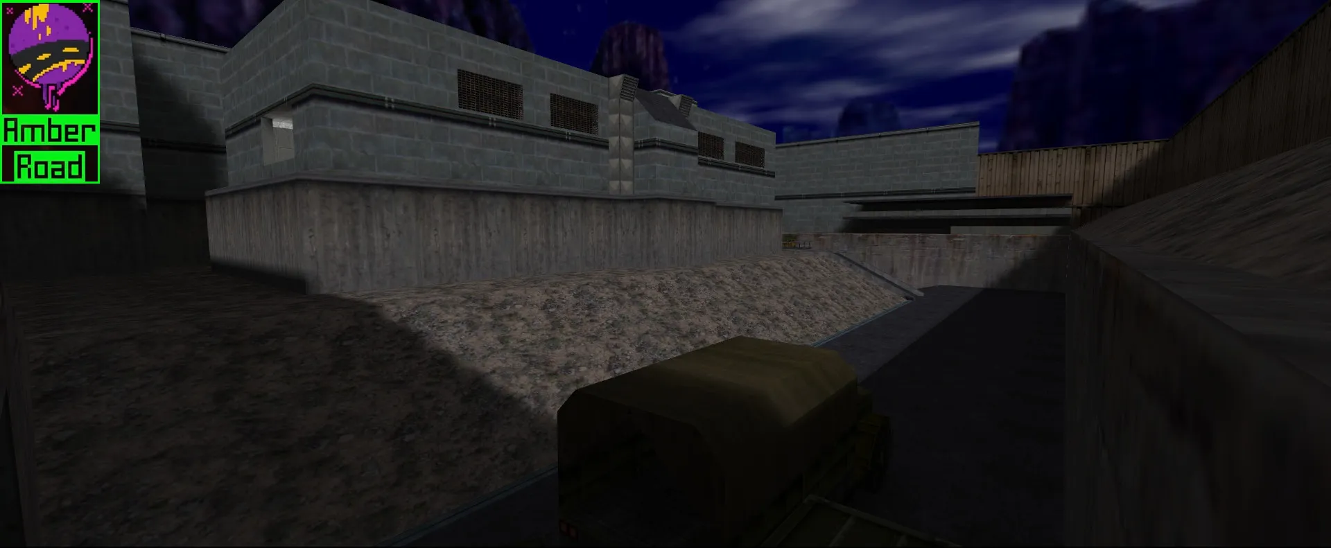 Скриншот  zm_AmberRoad для CS 1.6: зомби-карта, точки, маршруты и .nav для ботов