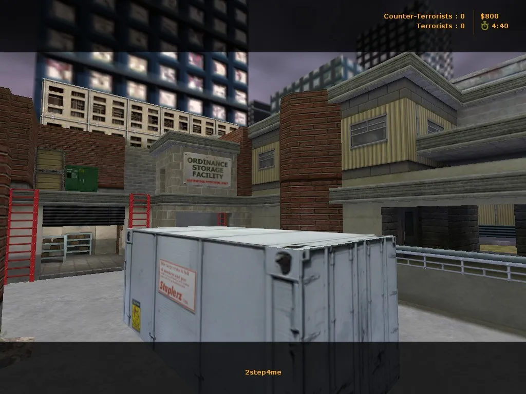 Скриншот  Карта de_reclusion_v2 для CS 1.6: Тактический анализ и особенности