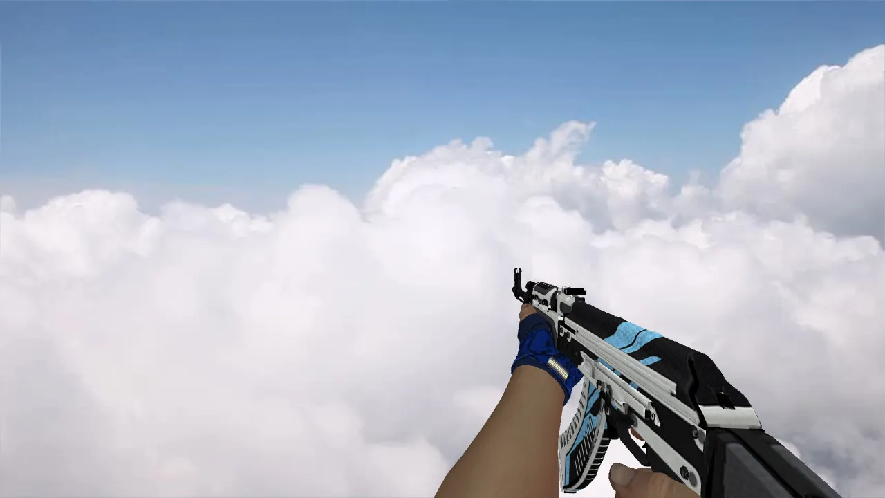 Скриншот Пак моделей оружия «Hand Wraps Cobalt Skulls Pack» для CS 1.6: v_ p_ w_ модели, звуки, анимация осмотра и текстуры