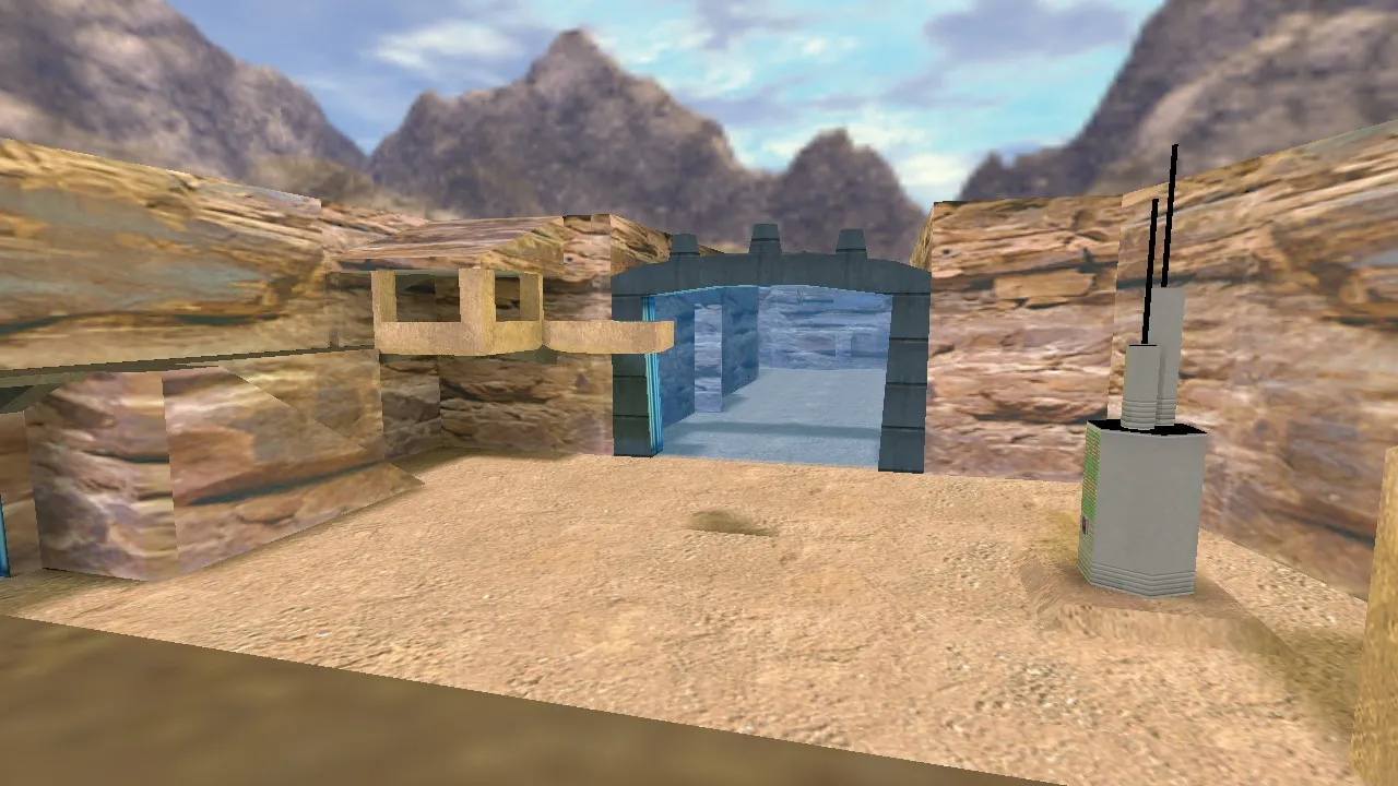 Скриншот Карта «de_tantooine» для Counter-Strike 1.6: Тактика и баланс