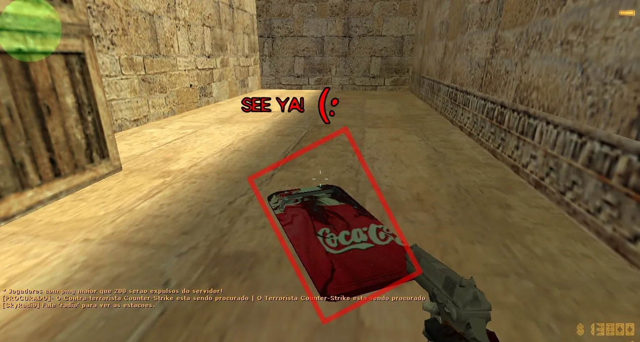 Скриншот Модель «Coca-Cola Girl Shield» (v_/p_/w_) для CS 1.6: текстуры, анимация осмотра, звуки