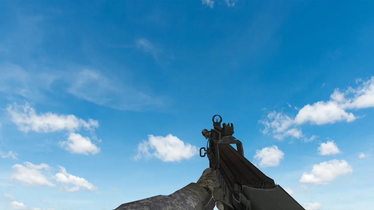 Скриншот  Пак моделей оружия «CoD MW3 Pack» для CS 1.6: v_, p_, w_ модели, звуки, анимация осмотра и текстуры