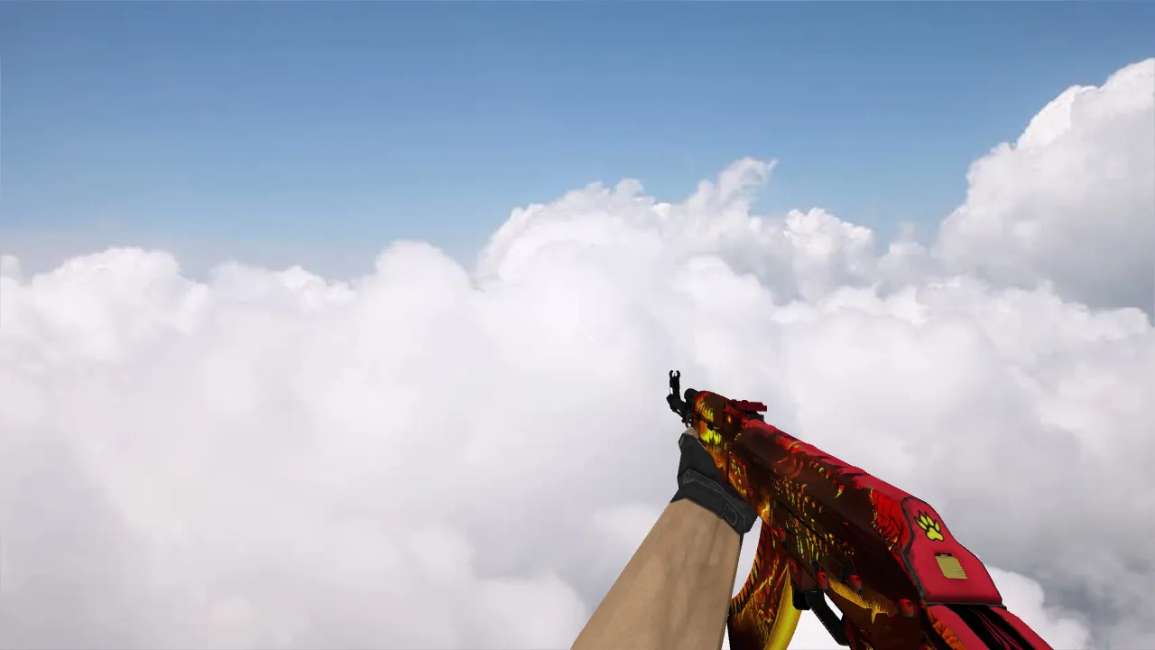 Скриншот Модель AK-47 Lycanthrope для CS 1.6 - Качество и Тактика