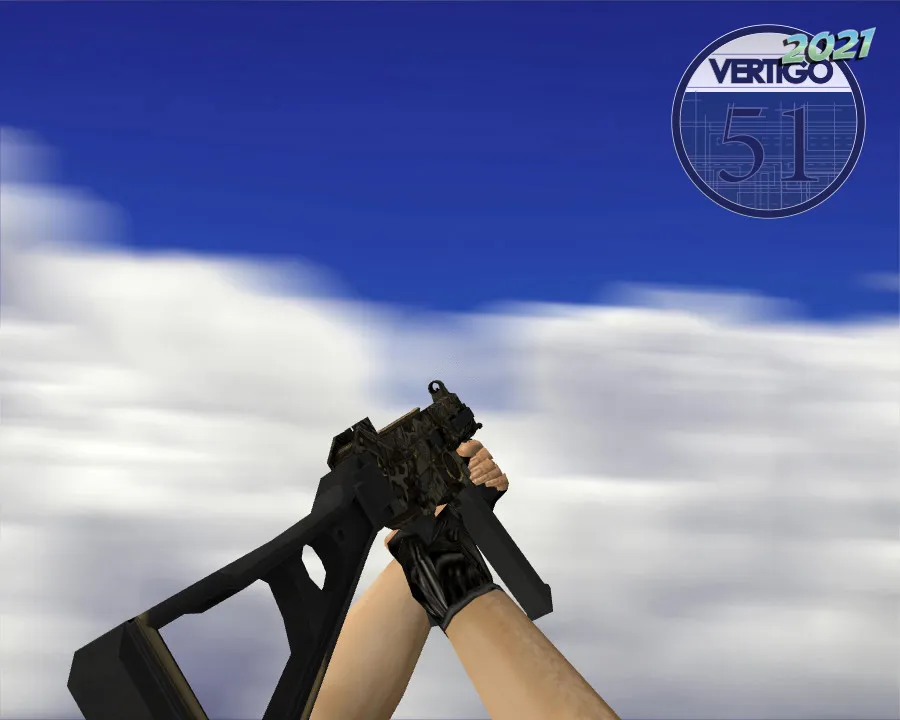 Скриншот UMP-45 | Механизм для CS 1.6 - Скин из коллекции Vertigo 2021