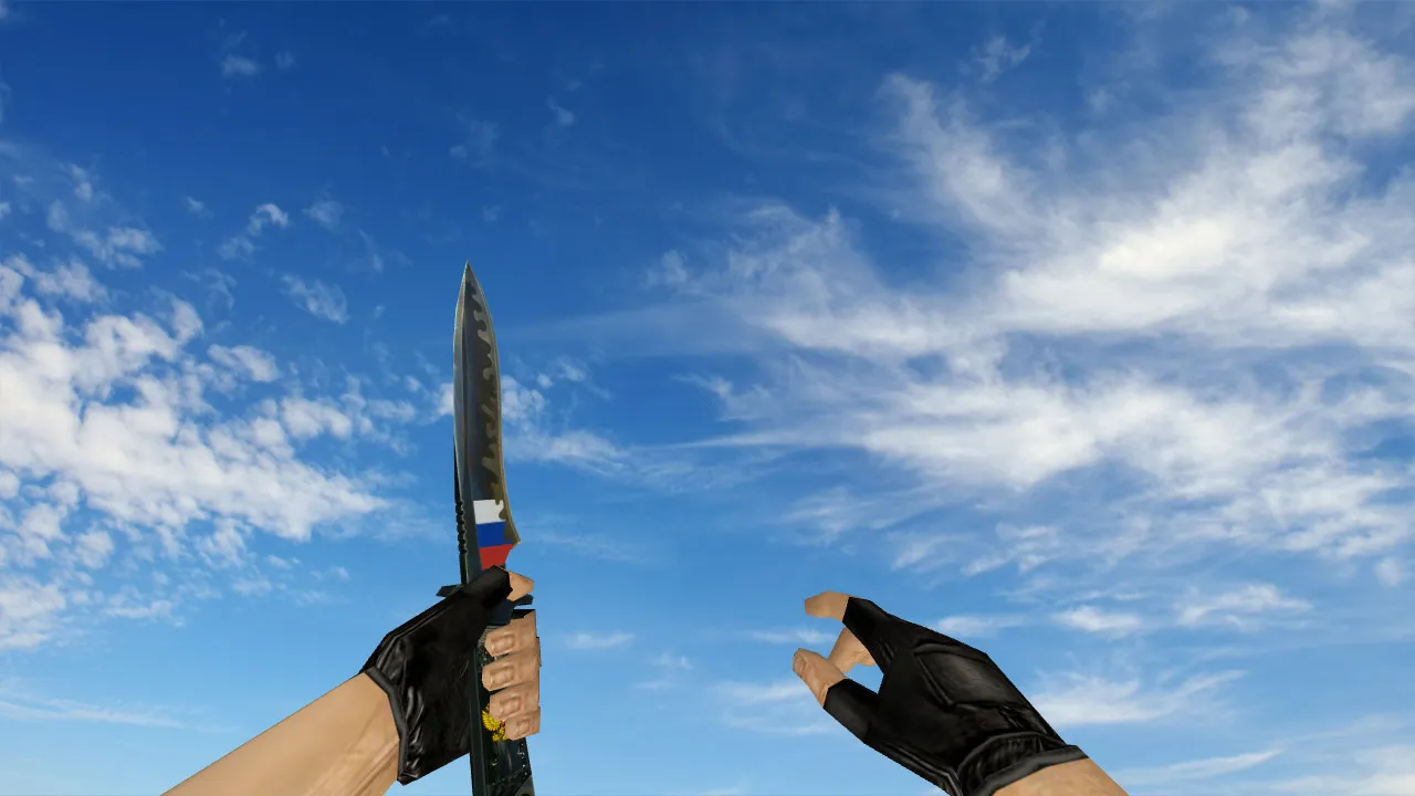 Скриншот Пак моделей оружия «Патриот России» для CS 1.6: v_, p_, w_ модели, звуки, анимация осмотра и качество текстур