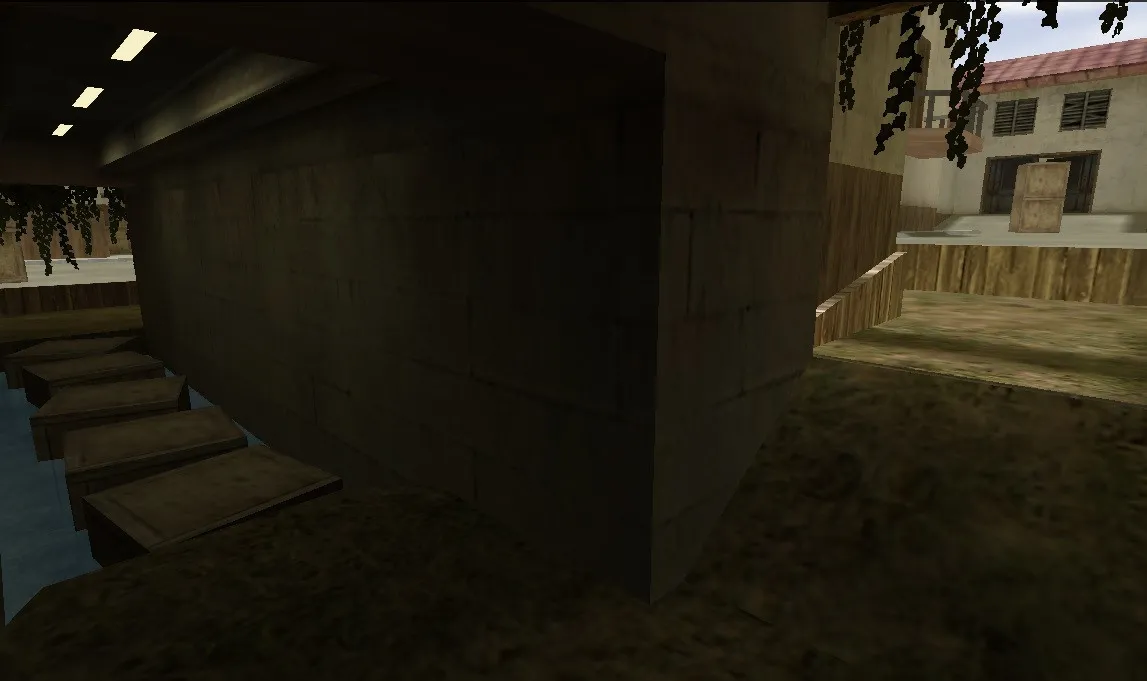 Скриншот Карта de_trenal для CS 1.6 – Тактические возможности и баланс сторон