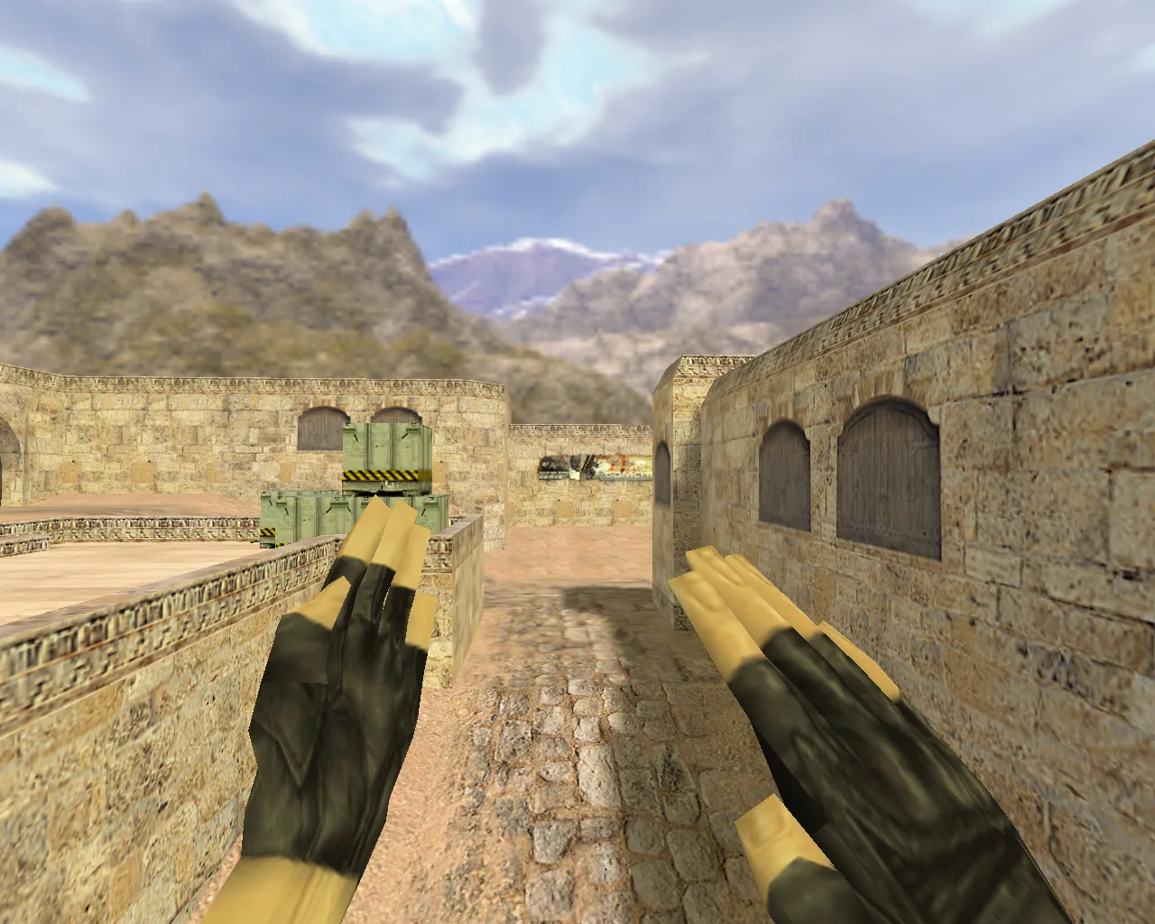 Скриншот Модель «Руки каратиста» для CS 1.6: v_, p_, w_ ножевые анимации, звук, осмотр, текстуры