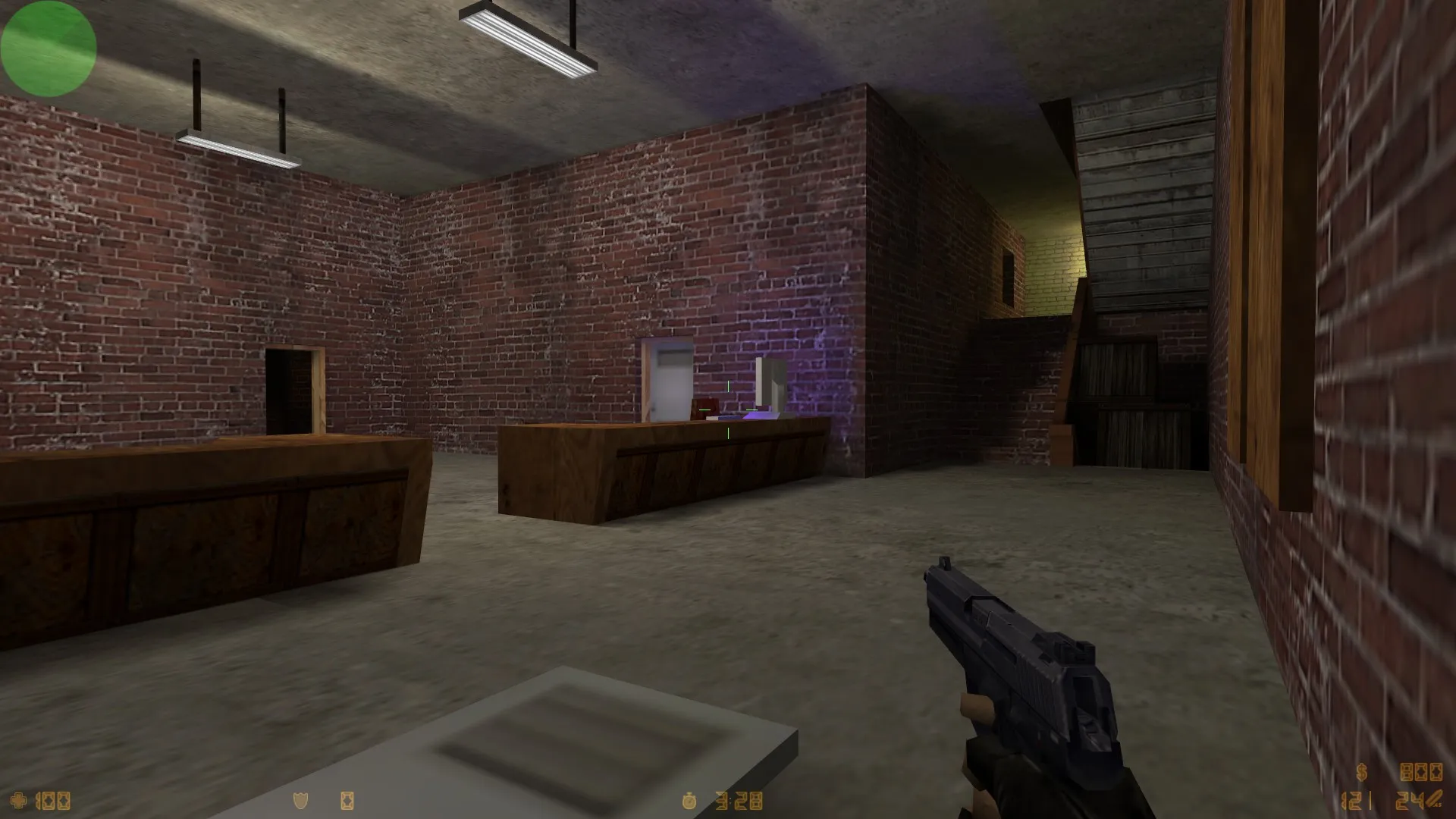 Скриншот  Карта de_roof_last_build для CS 1.6 - Тактические особенности и описание