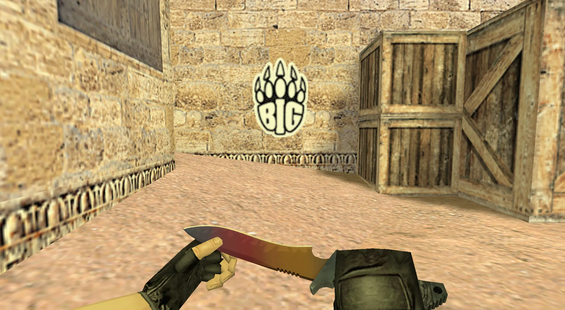 Скриншот Граффити «BIG Logo» для CS 1.6 - Киберспорт