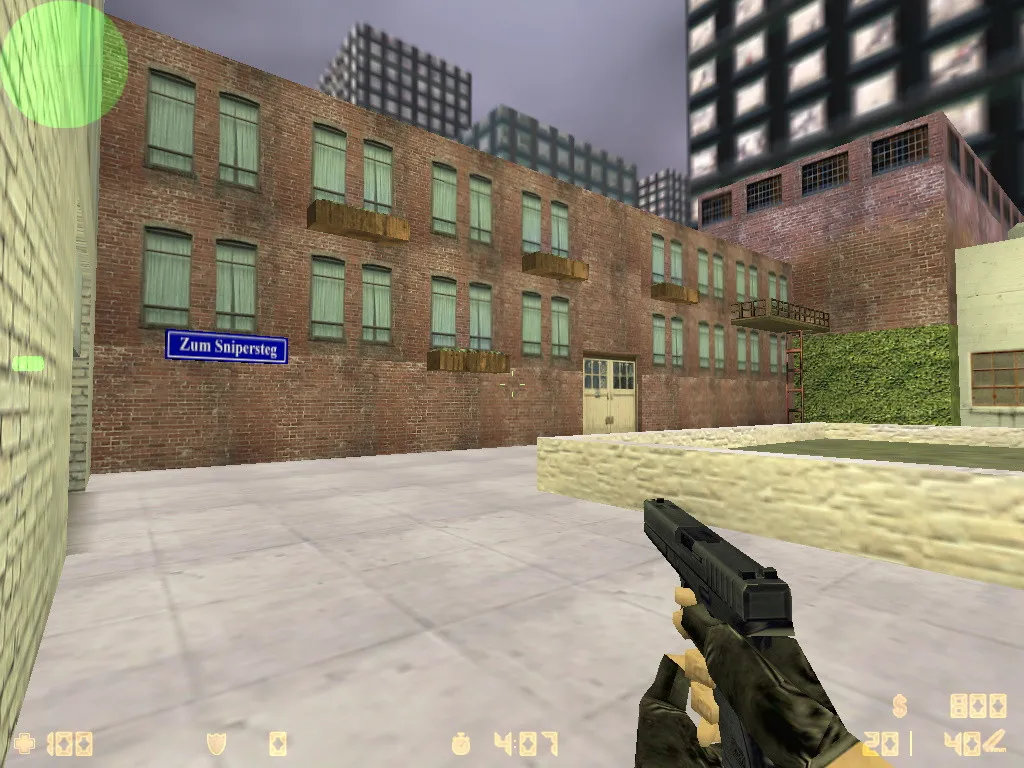 Скриншот  Карта de_castordepot для CS 1.6: точки, маршруты, оптимизация, .nav и баланс сторон