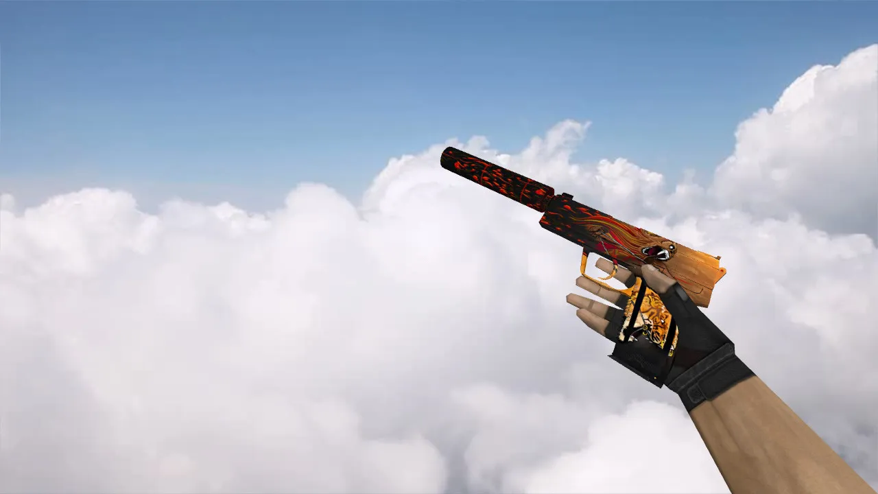 Скриншот Модель USP Mystic Bear для CS 1.6 — Оружие с уникальным дизайном