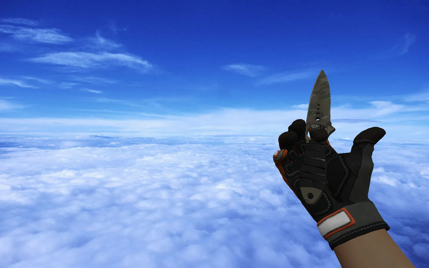 Скриншот  Пак моделей оружия «Specialist Gloves | Foundation Pack» для CS 1.6: v_ p_ w_ модели, звуки и анимация осмотра