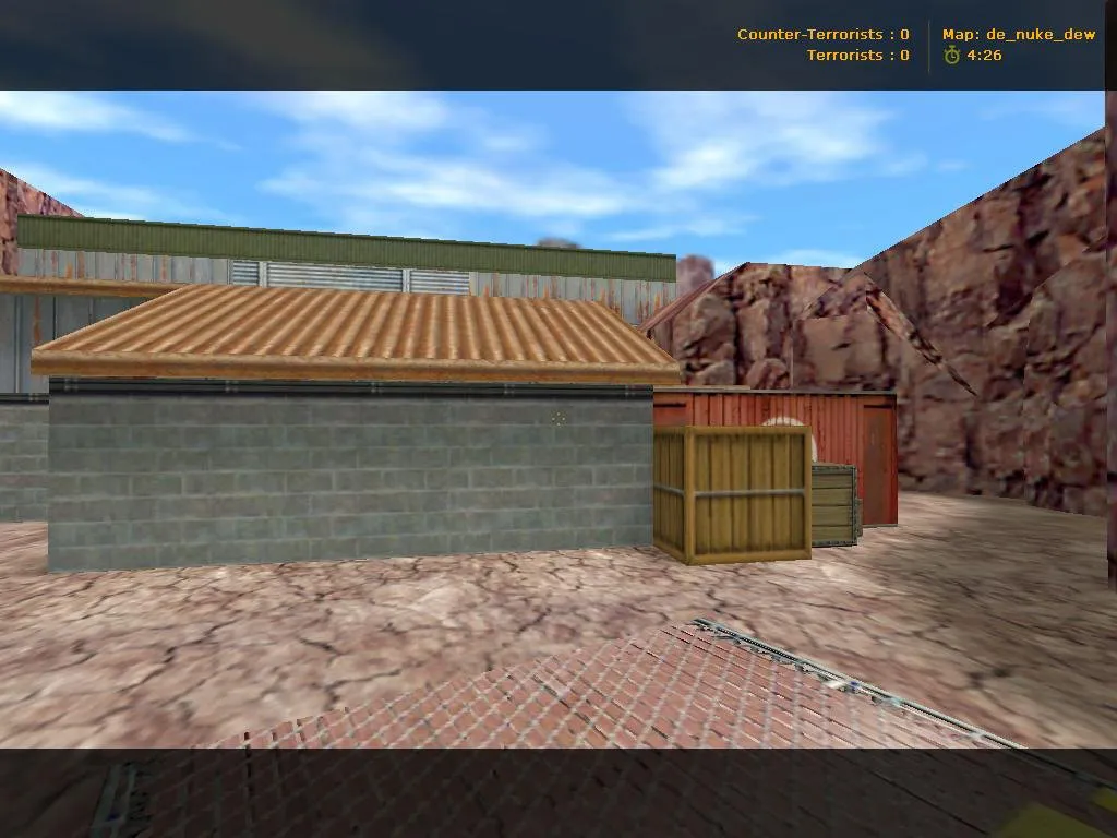 Скриншот  Карта de_nuke_dew для CS 1.6 - Тактика и Обзор