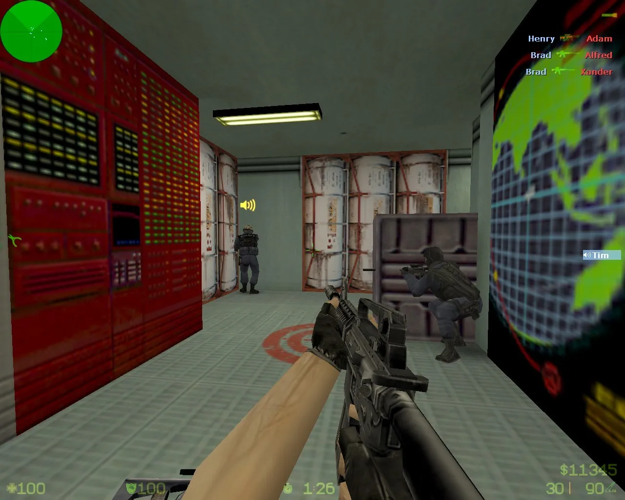 Скриншот Карта «de_nuclear_zone» для CS 1.6