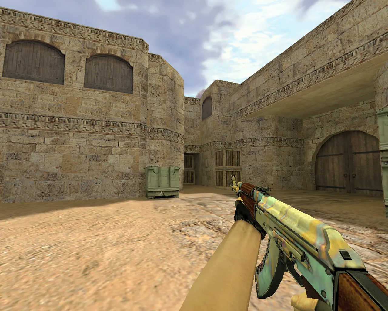 Скриншот Модель АК-47 Поверхностная закалка для CS 1.6