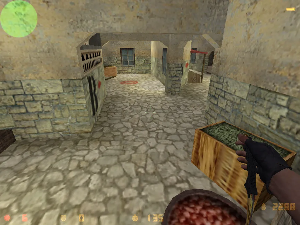 Скриншот  Карта «de_waypass» для CS 1.6: Тактика и Советы