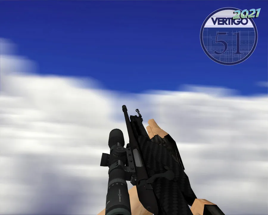 Скриншот SSG 08 | Углепластик для CS 1.6 - Модели оружия