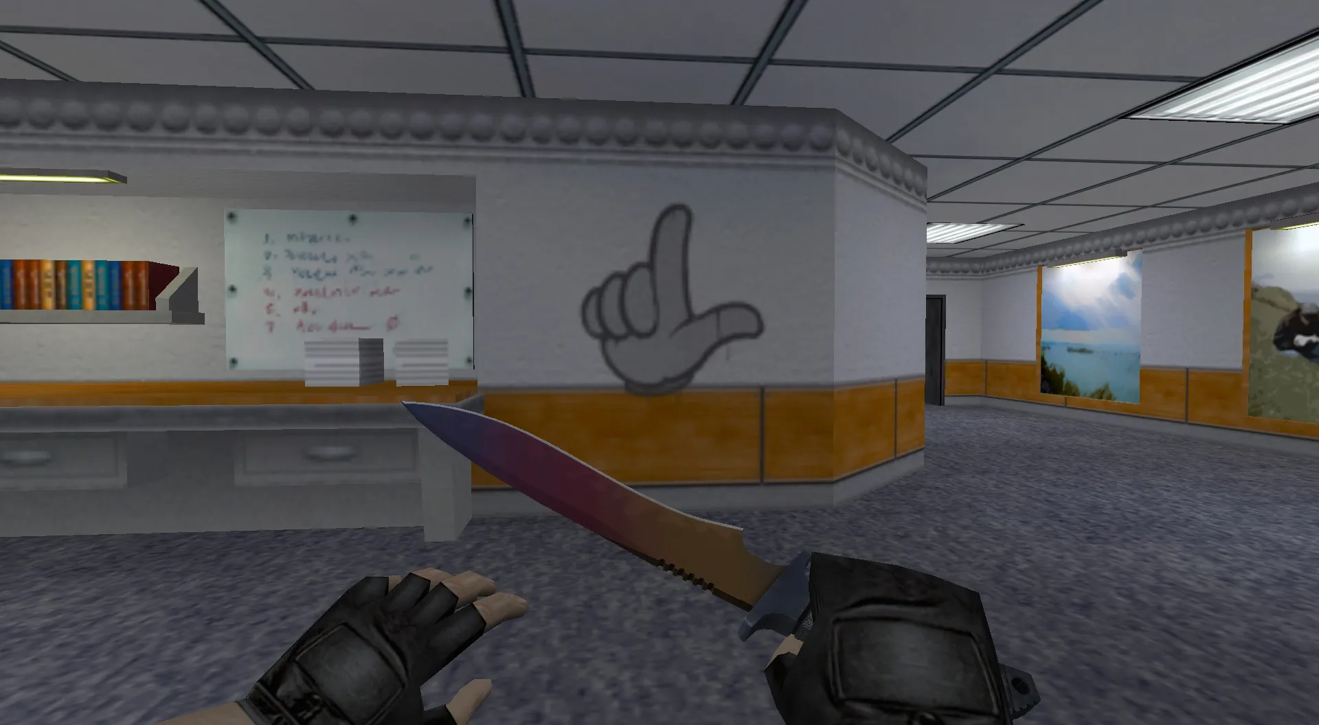 Скриншот  Граффити «Неудачник» для CS 1.6 - Уникальное украшение вашего игрового процесса