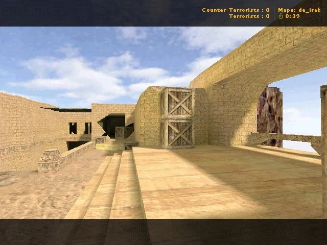 Скриншот  Карта de_irak для CS 1.6: обзор, тактики и особенности