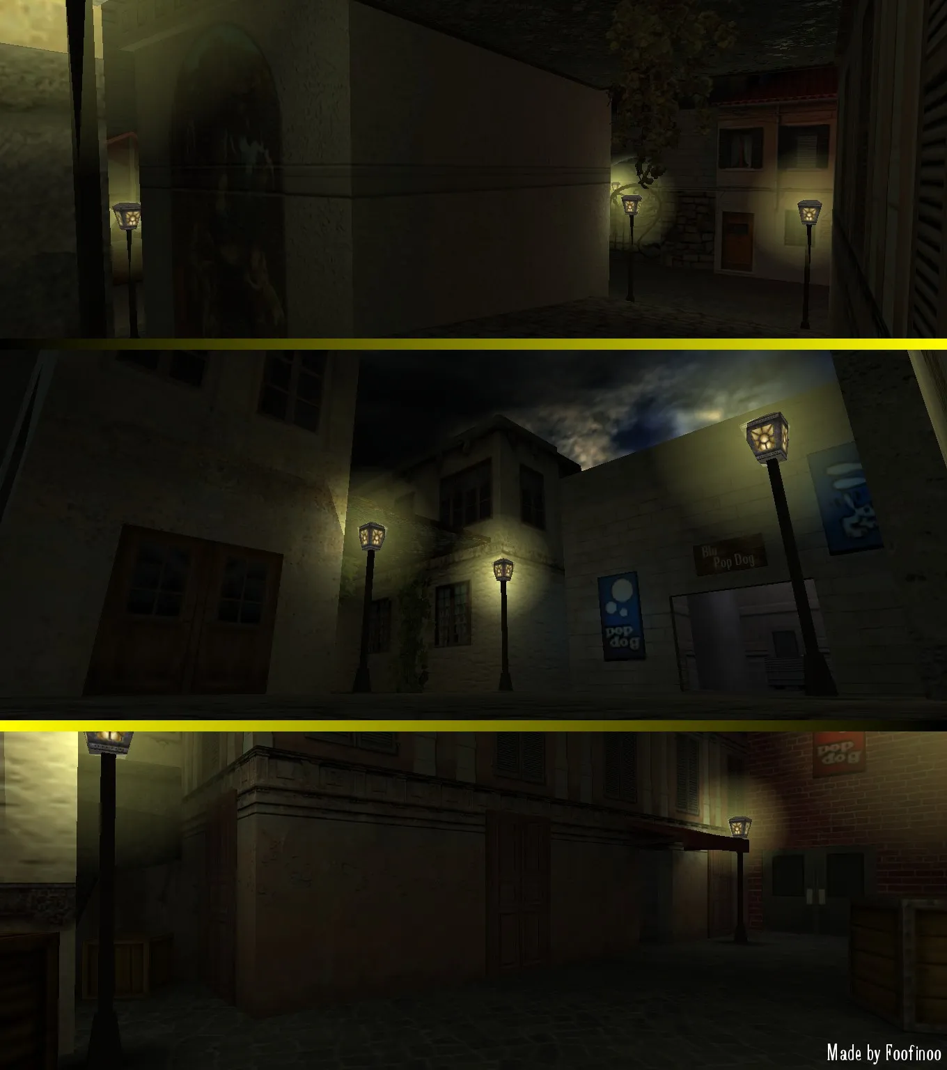 Скриншот  Карта de_italian_village для CS 1.6 - Тактические возможности и баланс