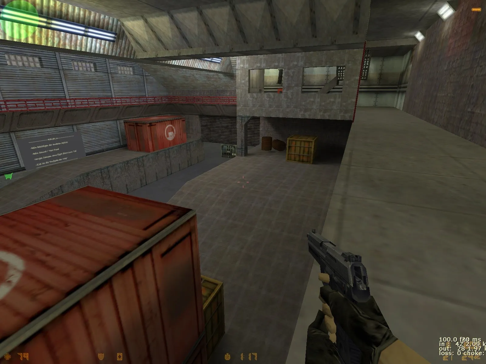 Скриншот Карта de_assault_sk для CS 1.6: баланс сторон, точки, .nav для ботов и оптимизация (wpoly/epoly)