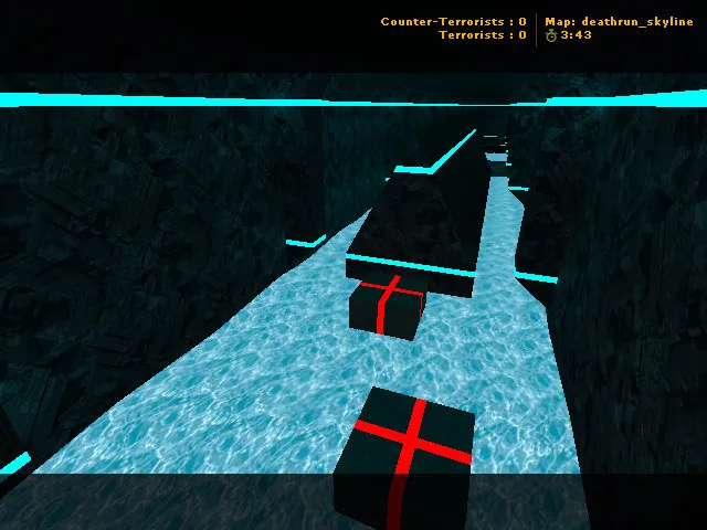 Скриншот  deathrun_watersilo для CS 1.6: карта deathrun, точки, ловушки и тактика заходов