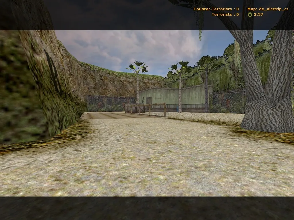 Скриншот de_airstrip_cz для CS 1.6: тактика, точки, боты (.nav), оптимизация карты