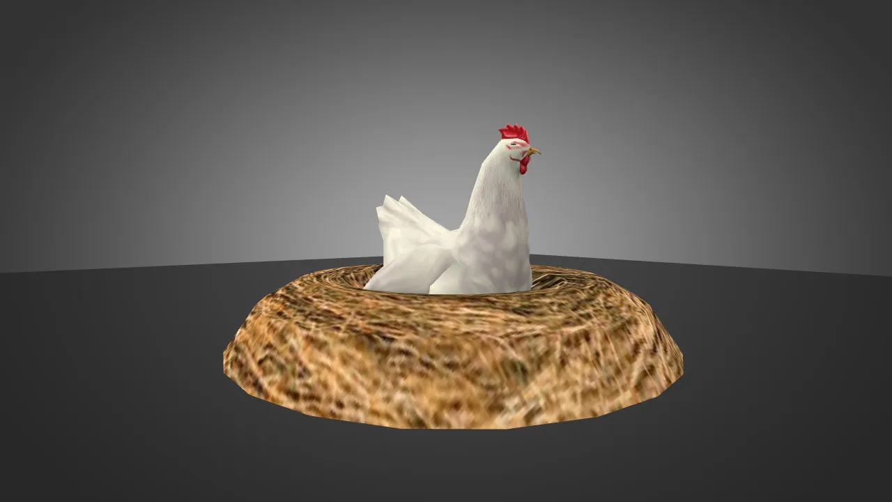 Скриншот Модель «Nest Chicken» для CS 1.6 - Уникальный скин для вашего персонажа
