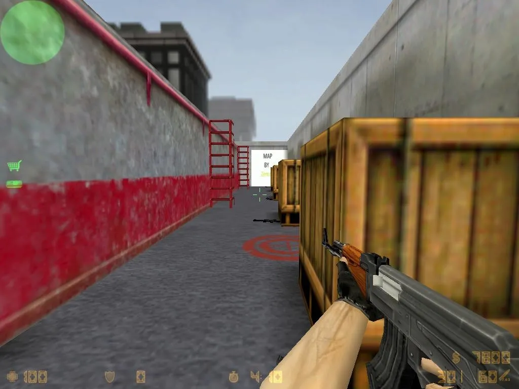 Скриншот Карта bd_explosives для CS 1.6: баланс сторон, точки, .nav для ботов и оптимизация wpoly/epoly