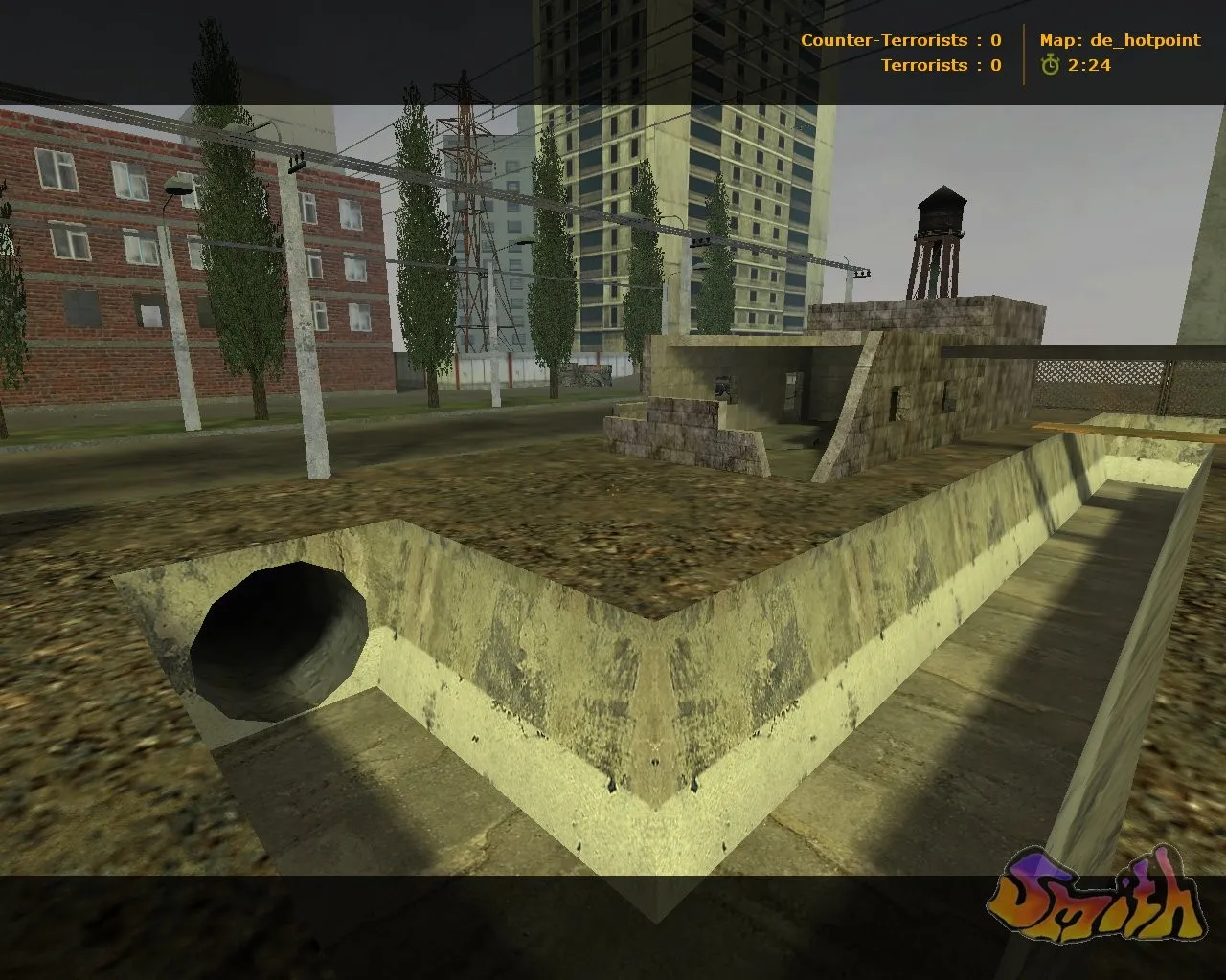Скриншот  Карта de_hotpoint для CS 1.6 - Тактика и стратегии