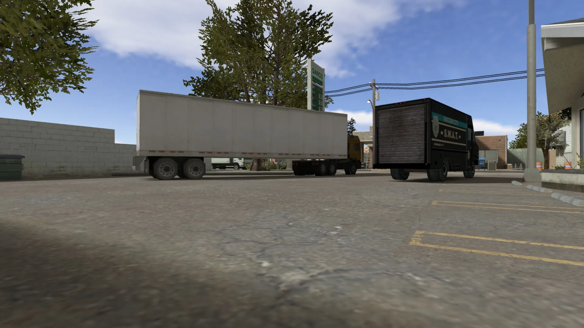 Скриншот  de_bank_fix для CS 1.6: тактики за CT/T, точки под контроль, .nav и оптимизация карты