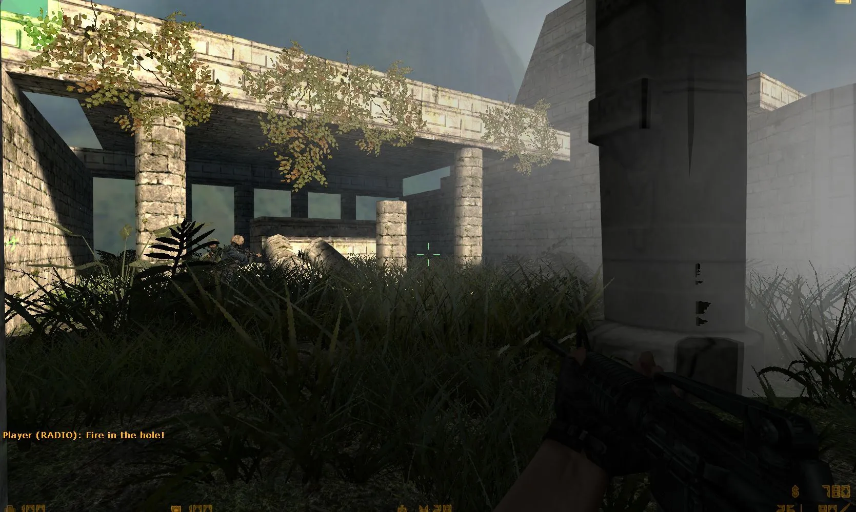 Скриншот  de_enlightment карта для CS 1.6: точки, пути, .nav для ботов, оптимизация wpoly/epoly и баланс сторон