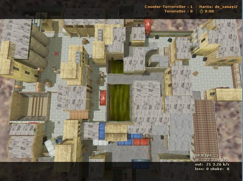 Скриншот  Карта de_sanayi2 для CS 1.6 - Тактические преимущества и оптимизация