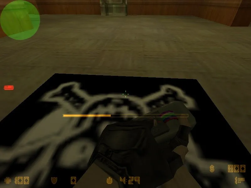 Скриншот  c4_mansion — DE карта для CS 1.6: тактика сторон, точки, оптимизация и боты