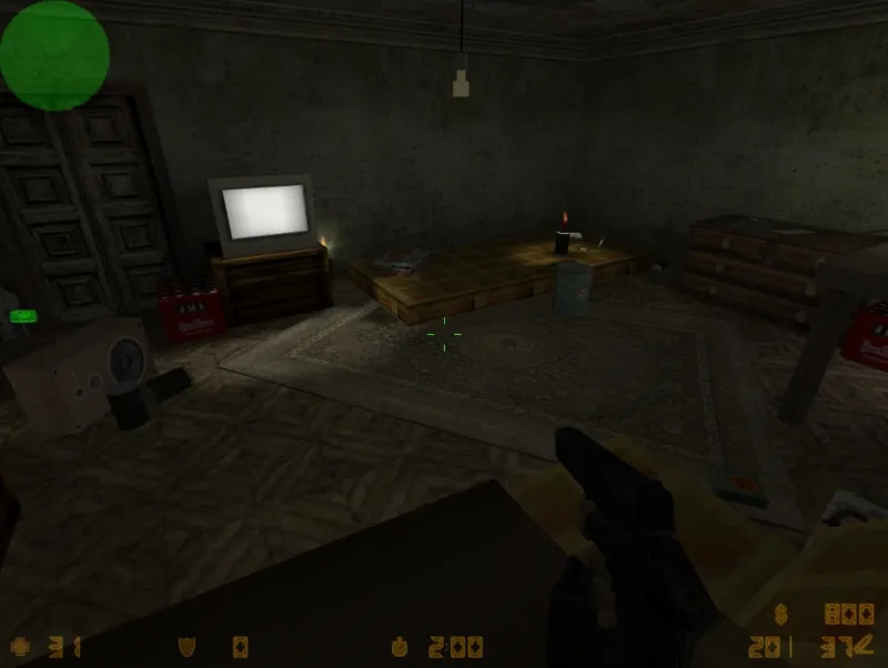 Скриншот  de_buechsenpfand для CS 1.6: тактика за Т и КТ, точки, .nav, оптимизация wpoly/epoly