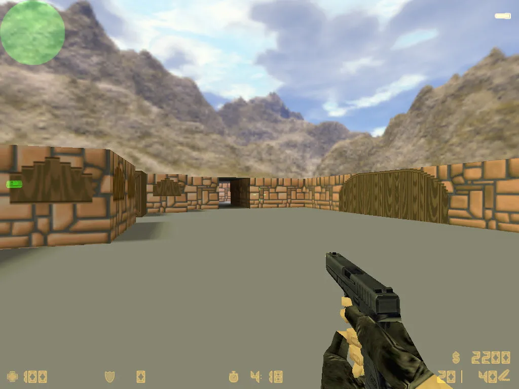 Скриншот  de_dust2_1992 — карта для CS 1.6: точки, спавны, тактика за CT и T, оптимизация и .nav для ботов