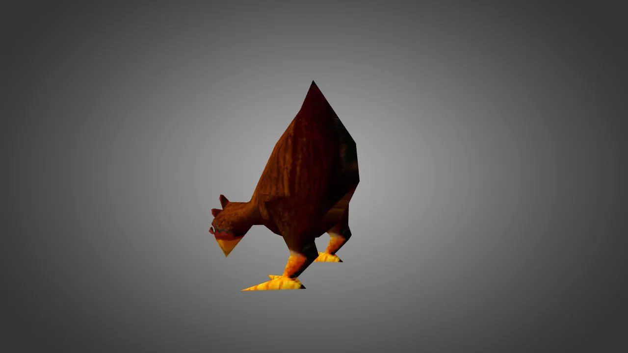 Скриншот Модель «Brown Chicken» для CS 1.6 - Уникальный скин для вашего игрового опыта