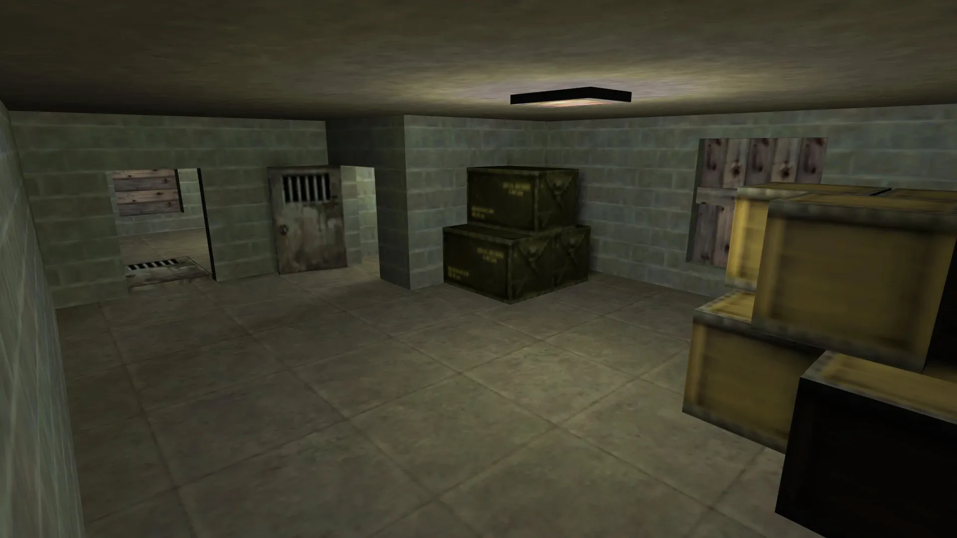 Скриншот  Карта de_ctfotress2 для CS 1.6: точки, маршруты CT/T, оптимизация и запуск без риска