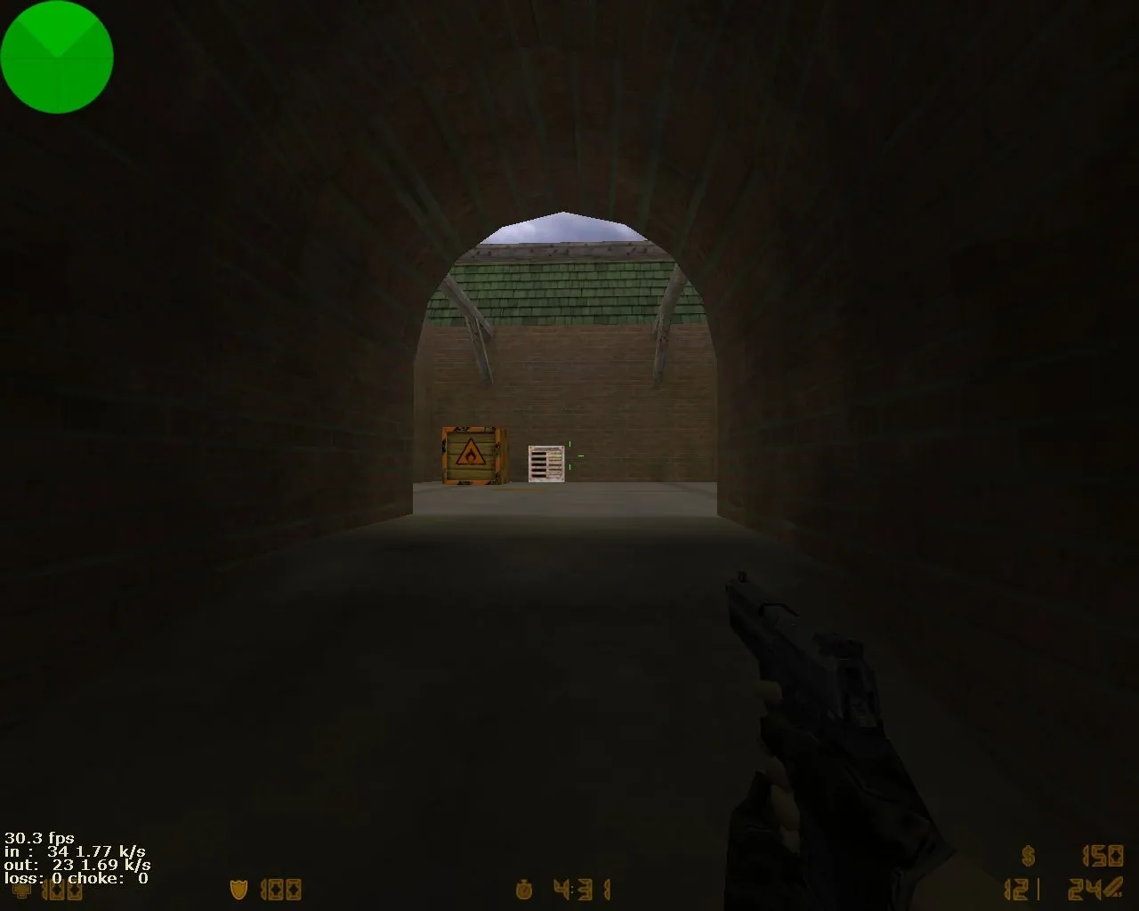 Скриншот  de_cobra_street для CS 1.6: тактика CT/T, точки контроля, .nav для ботов и оптимизация карты