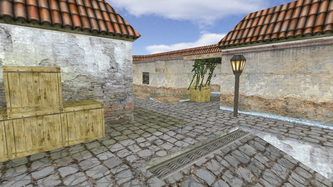 Скриншот  Карта de_crossfire_sector для CS 1.6: точки, маршруты, .nav для ботов, оптимизация wpoly/epoly