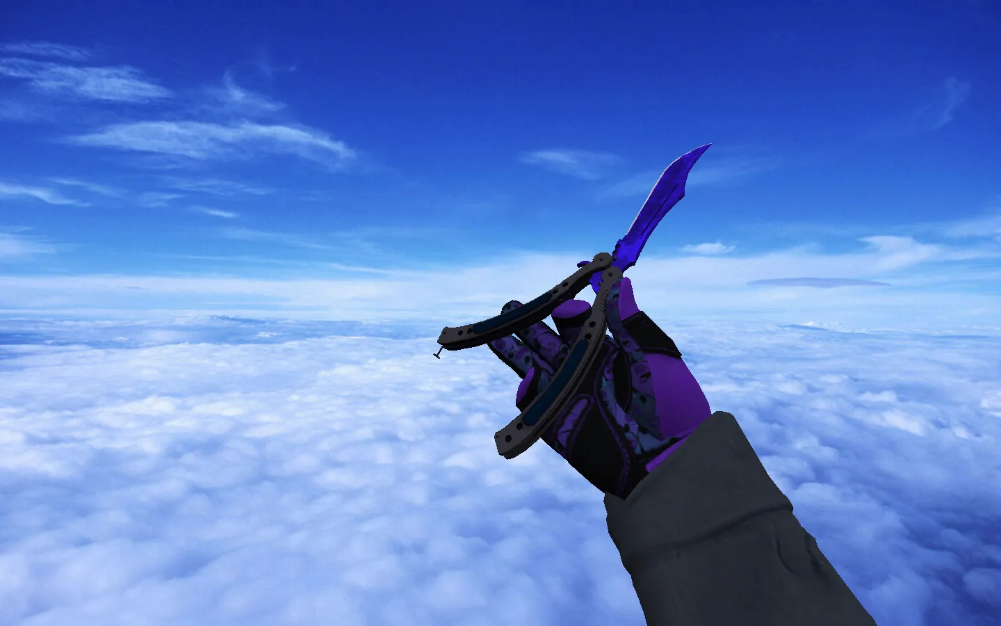 Скриншот  Пак ★ Спортивные перчатки | Ящик пандоры (рукава CT SAS) для CS 1.6: v_/p_/w_ модели, звуки, осмотр, уникальные скины