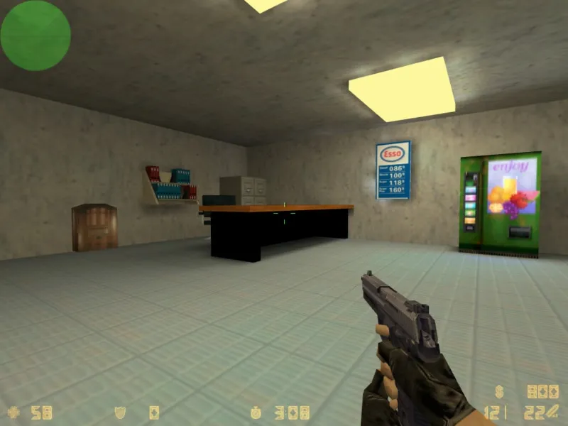 Скриншот  Карта de_esso для CS 1.6: тактика за теров и за спецназ, точки, .nav, оптимизация и запуск