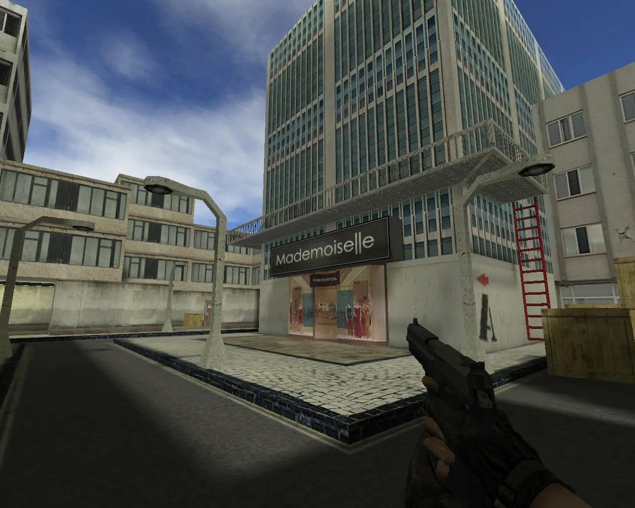 Скриншот  de_bronxdust2_xnetam — DE карта для CS 1.6: тёмные углы, точки под плент, .nav и оптимизация