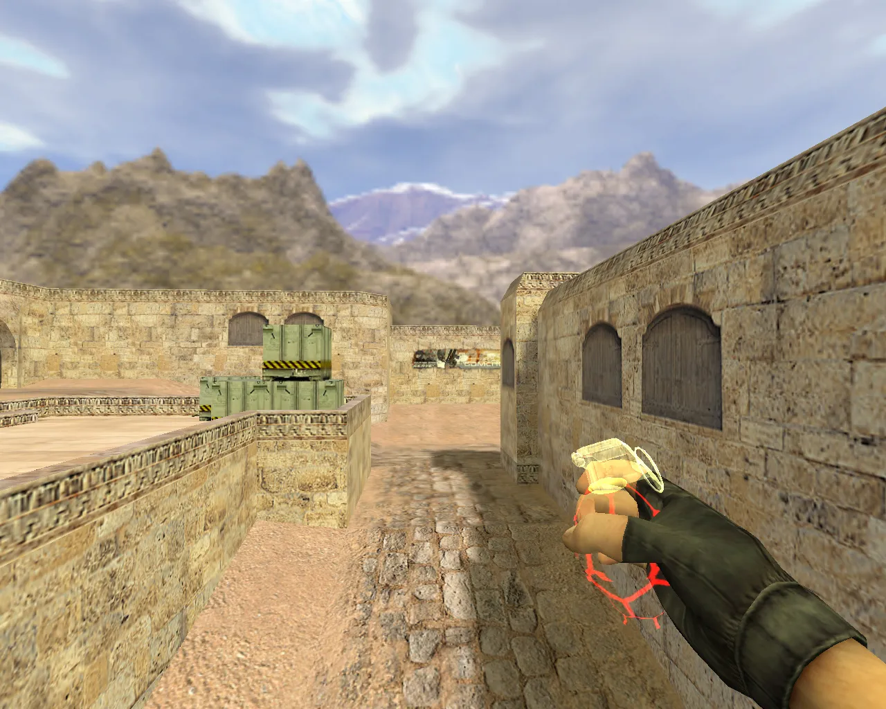 Скриншот Модель «Прозрачные гранаты Призрак» для CS 1.6: v_, p_, w_ модели, звук, анимация осмотра и качество текстур