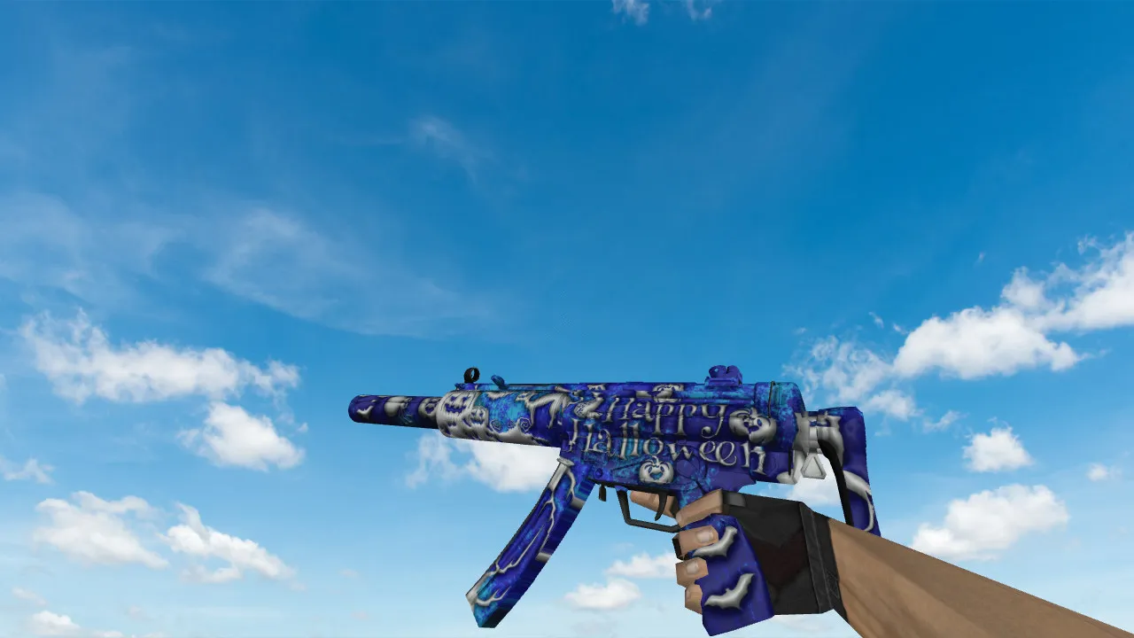 Скриншот Модель «MP5 Spooky» для CS 1.6 — Четкость и уникальность