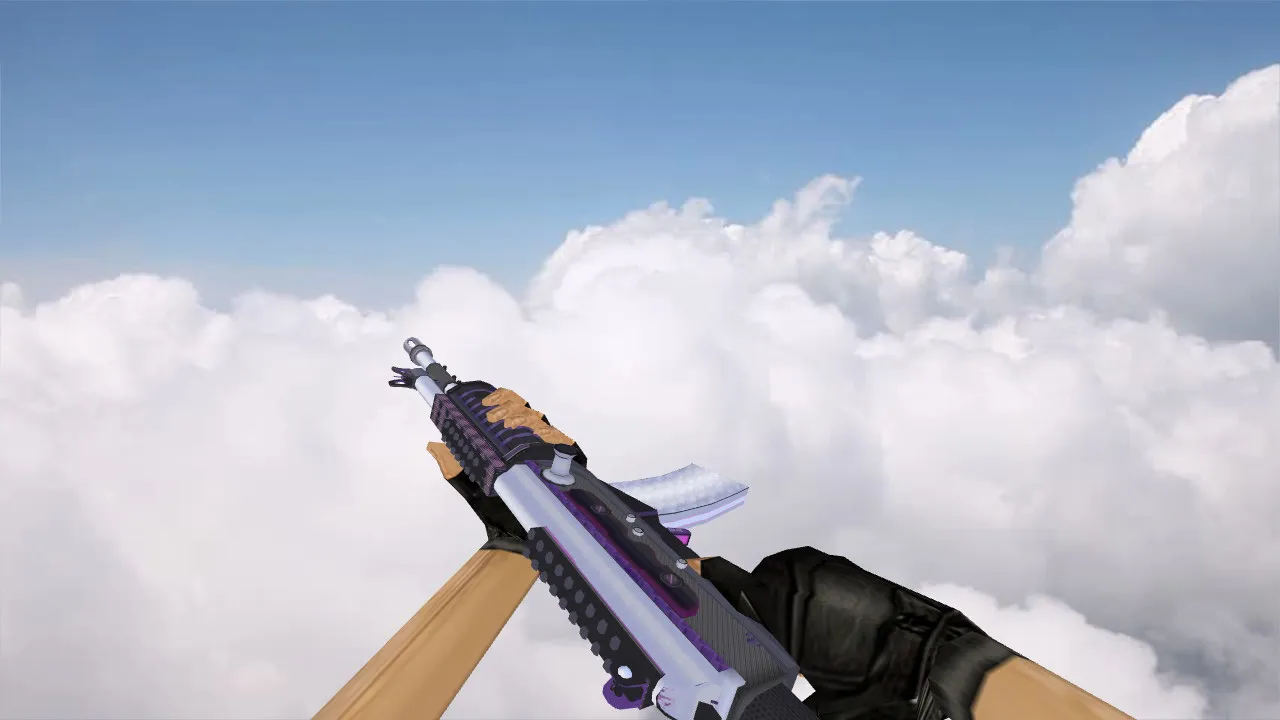 Скриншот Модель «Galil Moores Law Purple» для CS 1.6 - Идеальная тактика