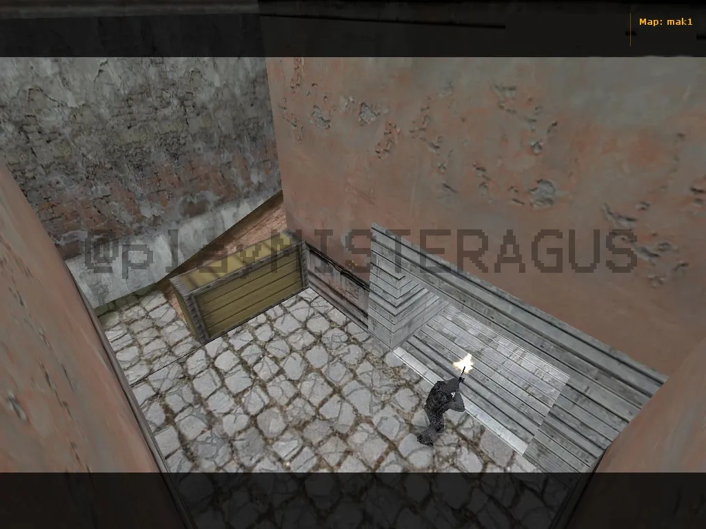 Скриншот  Карта «mak1» для CS 1.6: тактика и особенности