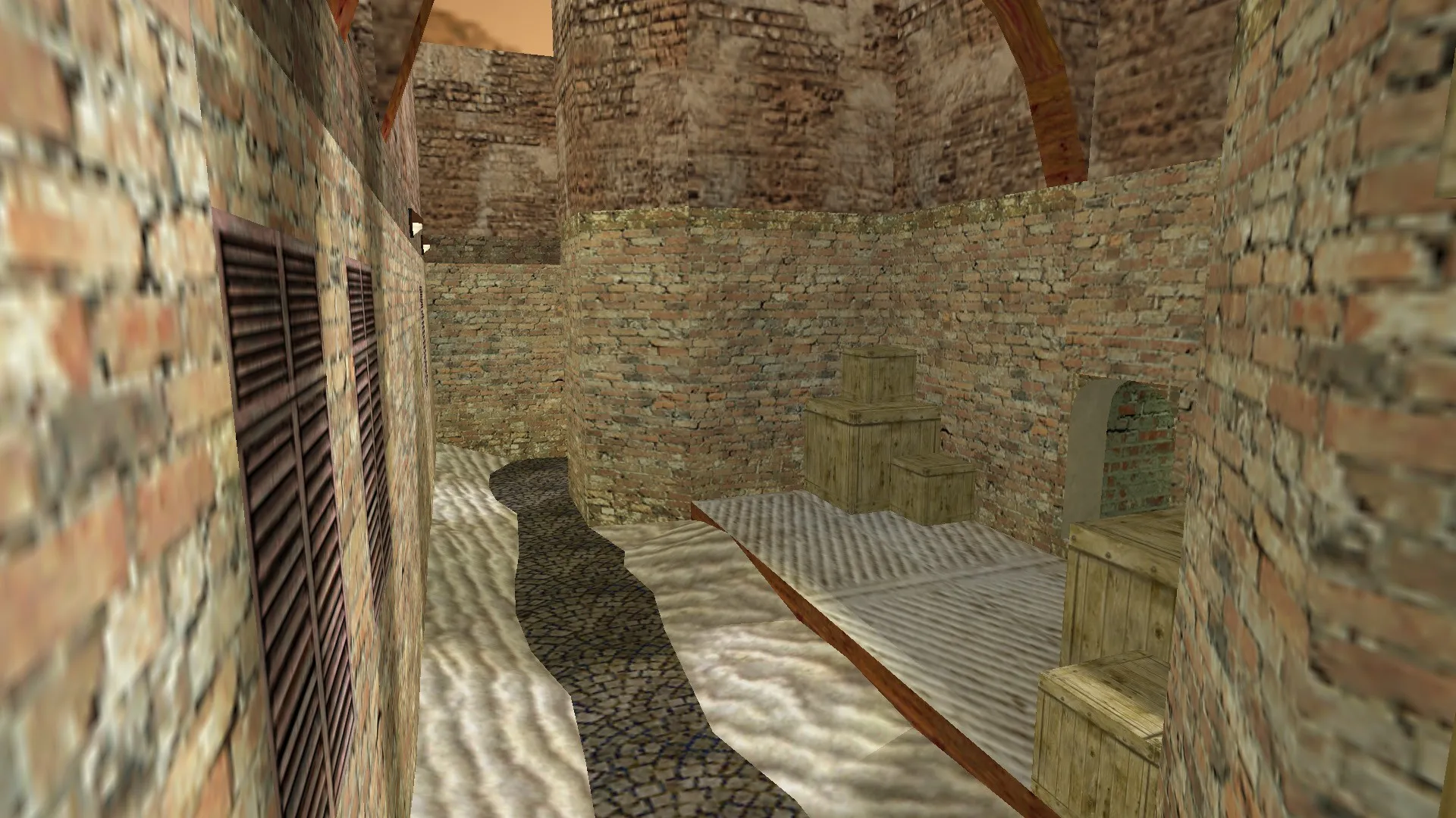 Скриншот  de_clan3_heat — DE карта для CS 1.6: точки, маршруты, .nav, баланс сторон и оптимизация