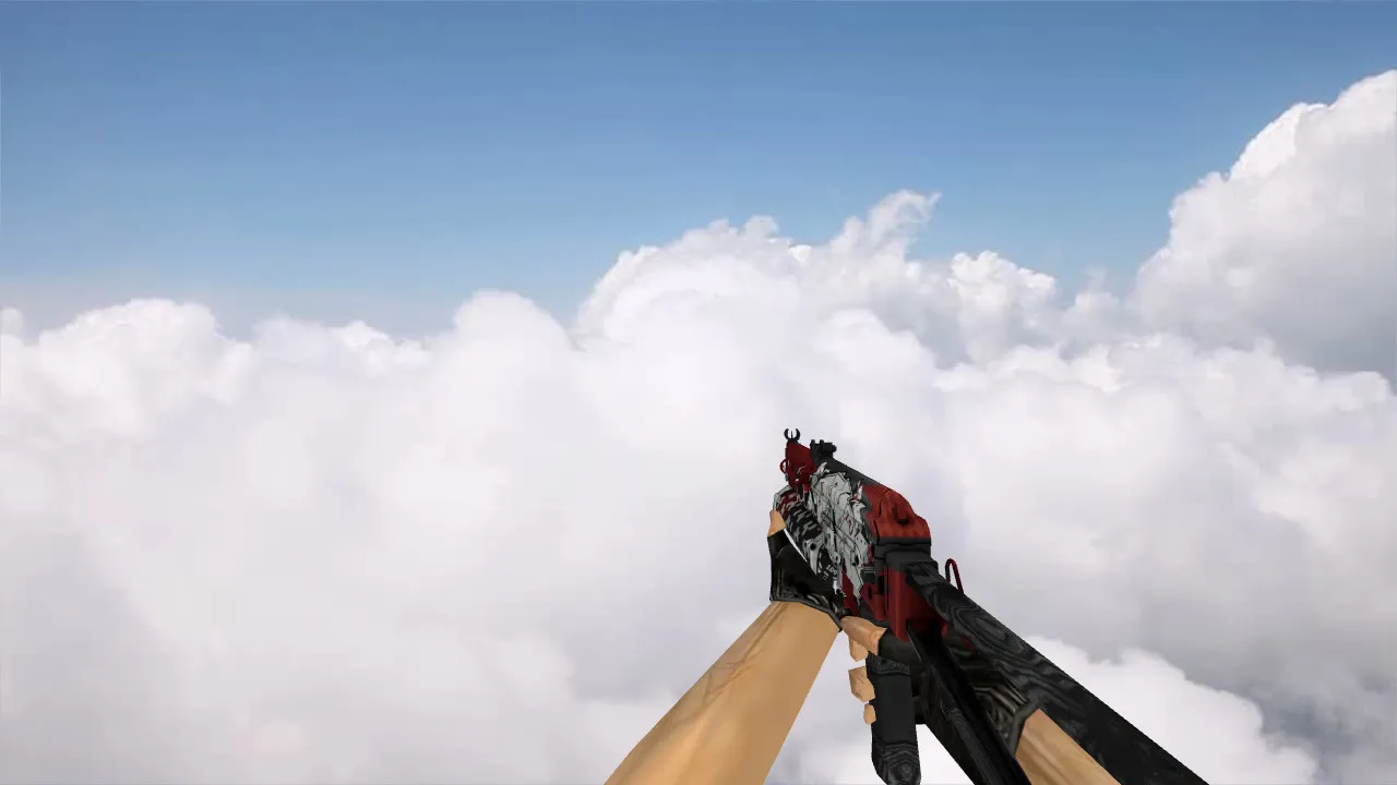 Скриншот Модель «Bizon «Азарт»» для CS 1.6 - улучшенные текстуры и анимация